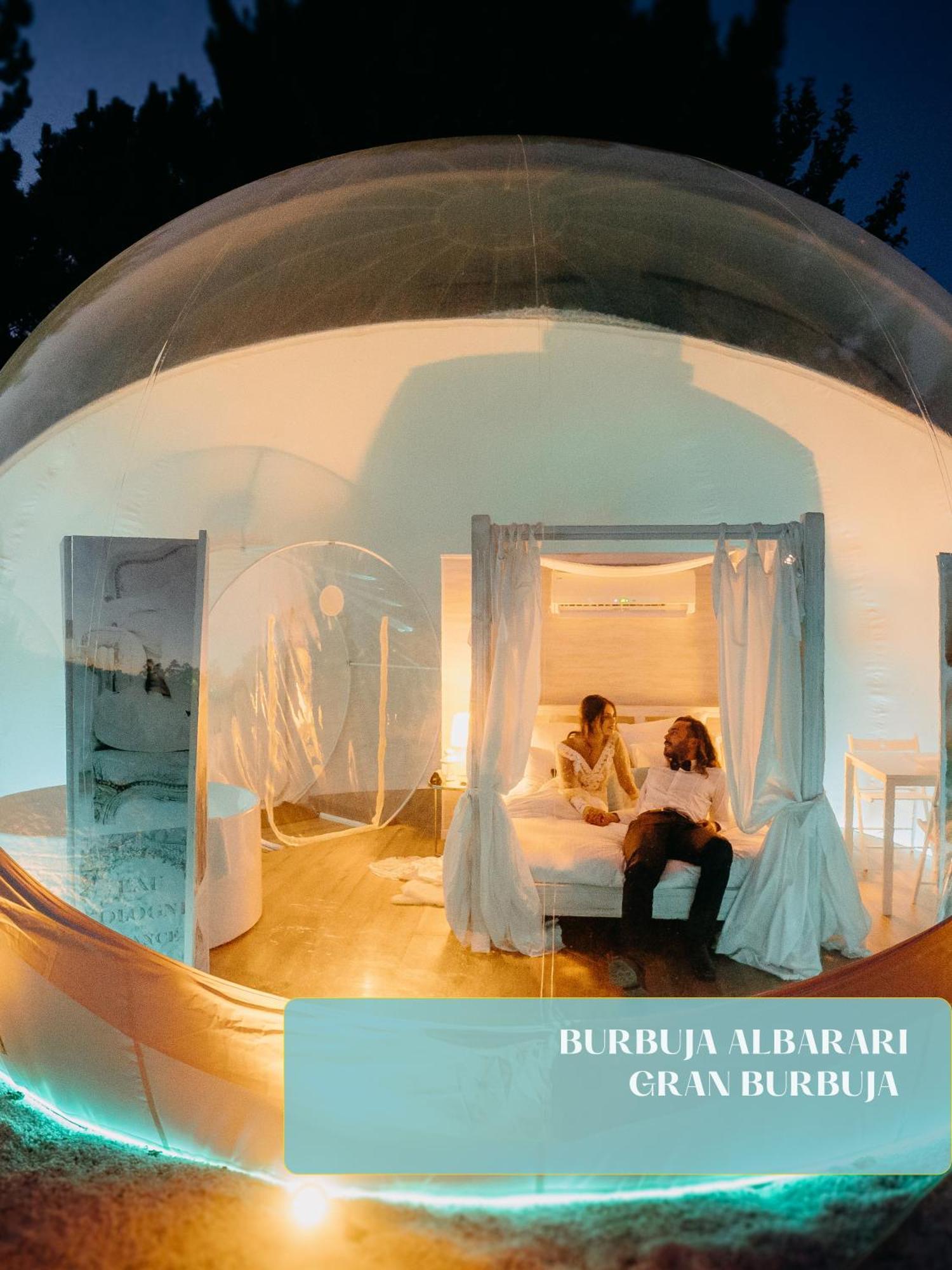 Luxuszelt Burbujas Astronomicas Albarari Coruna Oleiros