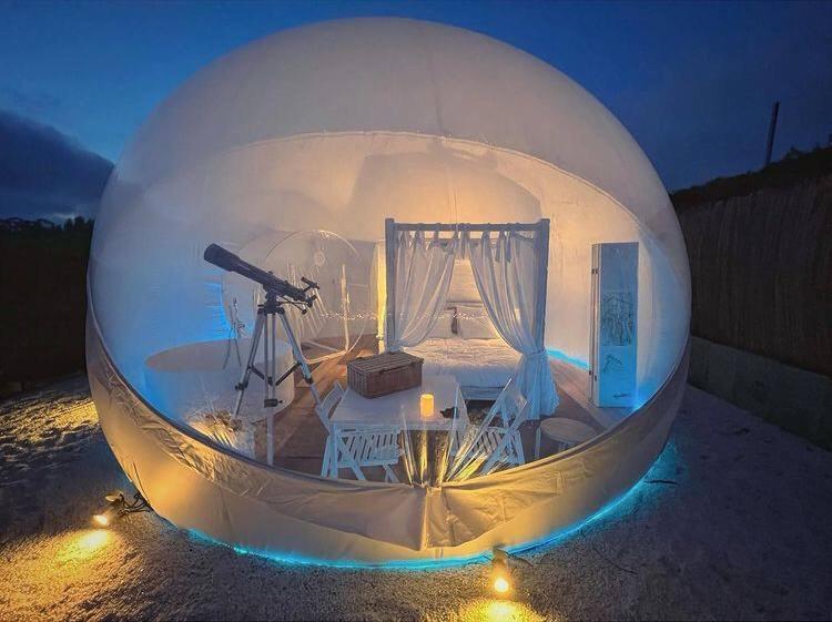 Burbujas Astronomicas Albarari Coruna Luxury tent